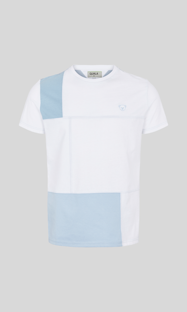 Breaking Waves, upcycled T-shirt