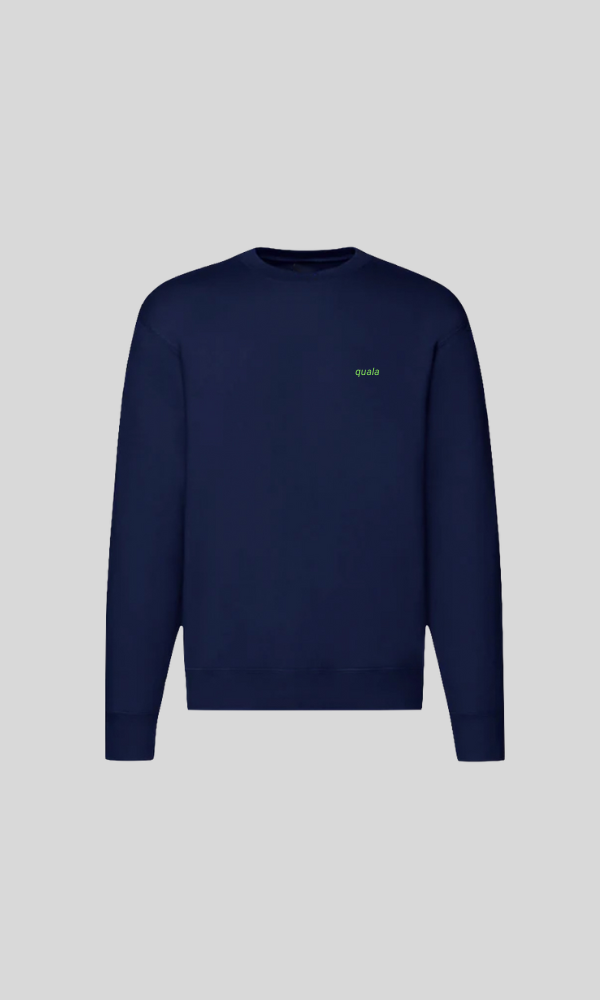 Recycled sweatshirt, printed logo