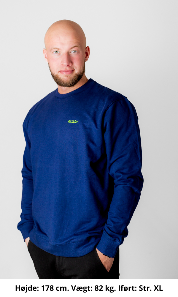 Recycled sweatshirt, printed logo
