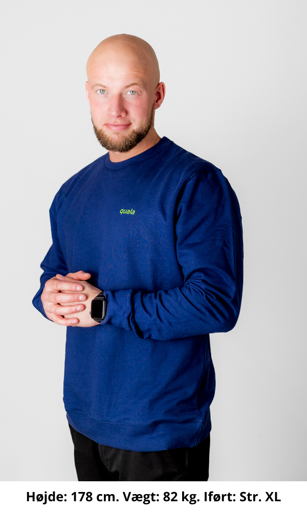 Recycled sweatshirt, printed logo