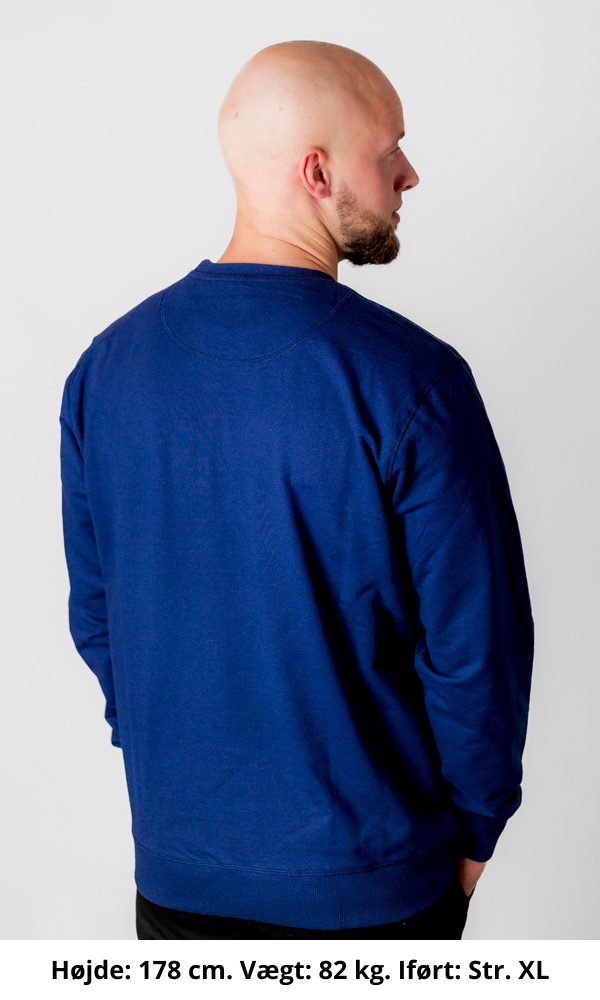 Recycled sweatshirt, printed logo