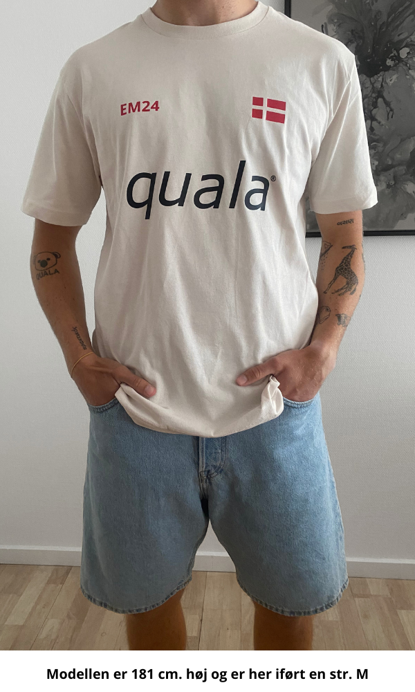 Recycled box fit t-shirt, EM24 EDITION